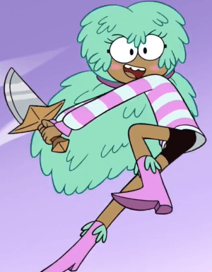 Kelly (Star vs. The Forces of Evil) AI voice text to speech and AI music cover generator